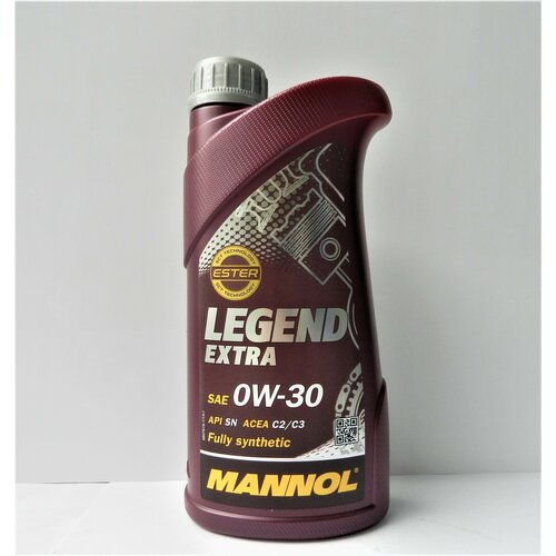 Масло моторное MANNOL Legend Extra SAE 0W30. 1л.