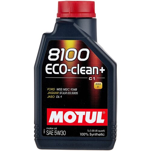 Моторное масло MOTUL 8100 Eco-clean 5W-30 1 л (101580)