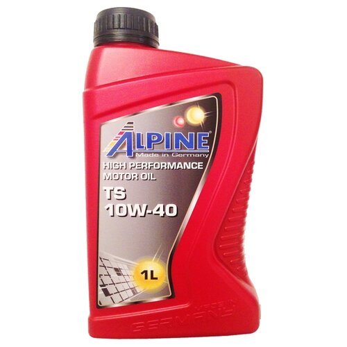 ALPINE 0100089 Alpine масло моторное 10w40 TS (4л) 1шт