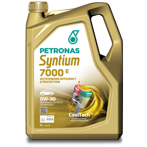 PETRONAS Моторное масло PETRONAS SYNTIUM 7000 E 0W30 4L