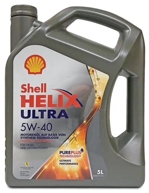 SHELL 550040754 SHELL 5W40 (1L) Helix Ultra_масло моторн!\ACEA A3/B3/B4, API SN+, BMW LL-01, MB 226.5, VW 502.00/505.00