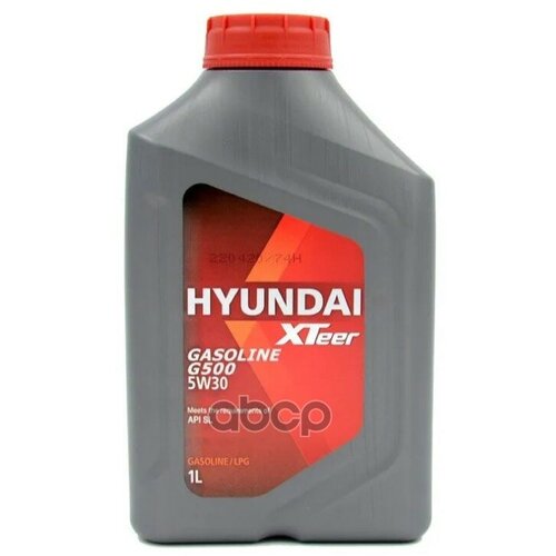 HYUNDAI-XTEER 1011155 Масло моторное 5W30 HYUNDAI XTeer 1л полусинтетика Gasoline G500 SL (SP)