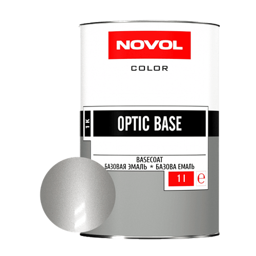 Базовая эмаль NOVOL OPTIC BASE MB 744 Серебро