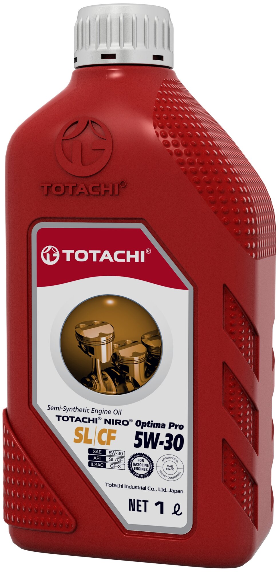 TOTACHI 1C520 Масло моторное NIRO Optima PRO Semi-Synthetic 5w-30 SL/CF 19л