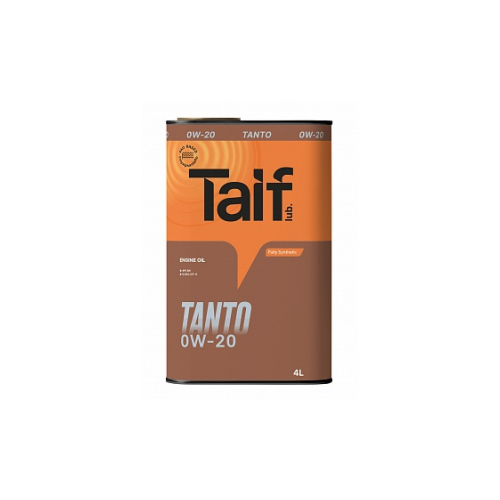 Масло моторное синтетическое TAIF TANTO 0W-20 (4 л) API SN, ILSAC GF-5