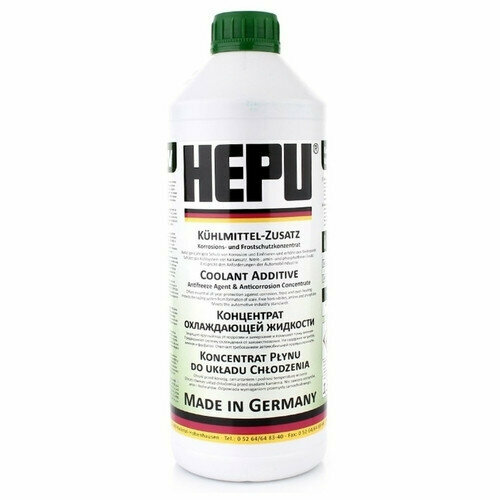 Антифриз концентрат HEPU G-11 зеленый (1,5л)