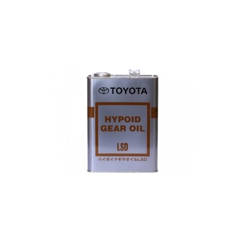 Масло Трансмиссионное Toyota Hypoid Gear Oil Lsd 85w-90 4л 08885-00305 TOYOTA арт. 08885-00305