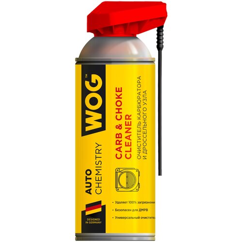 Очиститель карбюратора и дроссельной заслонки WOG WGC0340