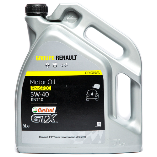 RENAULT Масло Моторное Renault Castrol Gtx Rn-Spec Rn 710 5w40 5л