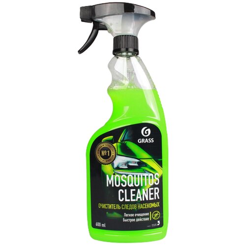 Очиститель кузова Grass для удаления следов насекомых Mosquitos Cleaner, 0.6 л
