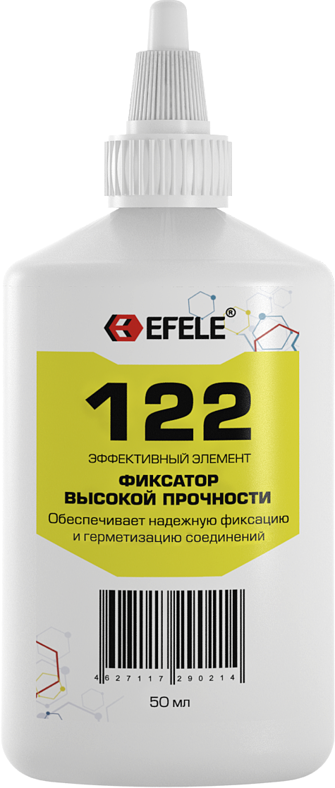 Фиксатор подшипников анаэробный высокой прочности Efele 122 (efl0090214)