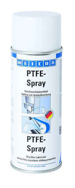 Weicon PTFE - Спрей тефлон-спрей с антиприлипающим свойством на основе ptfe, Бесцветный мутный, 400мл.