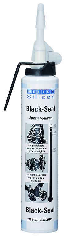 Weicon Black-Seal - Клей-герметик силиконовый устойчивый к нефтепродуктам, Черный, 200мл.