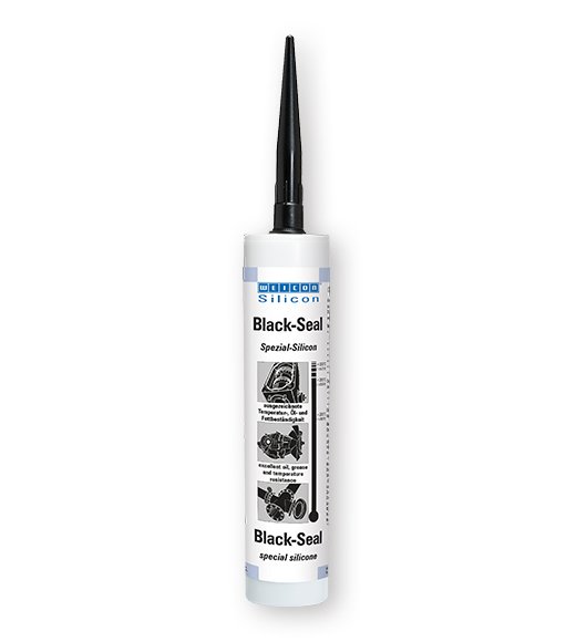 Weicon Black Seal 4 - Клей-герметик силиконовый устойчивый к нефтепродуктам, Черный, 310мл.