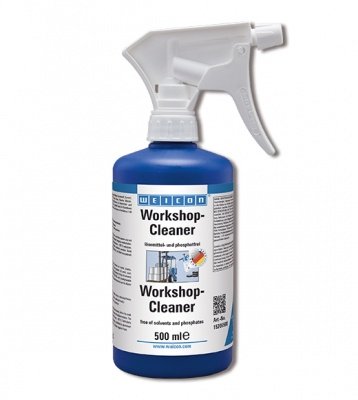Weicon Workshop-Cleaner - Очиститель концентрированный для уборки помещений, Голубой, 500мл.