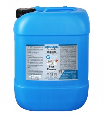 Weicon Fast Cleaner - Очиститель для чувствительных материалов пищевой промышленности, Бесцветный мутный, 10л.