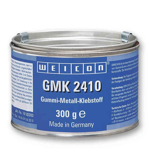Weicon GMK 2410 - Клей конструкционный для склеивания резины с металлом gmk 2410, Коричневатый, 300г.