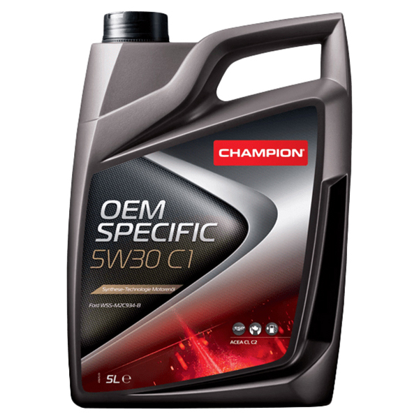 Моторное масло Champion синтетическое Oem Specific 5w30 C1 5л