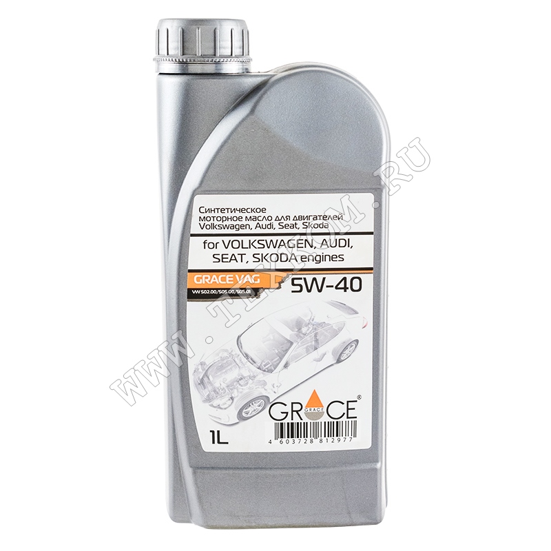 Моторное масло Grace VAG 5W40 1л