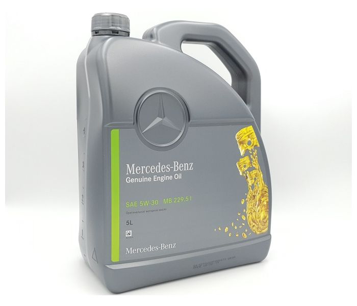 Моторное масло Mercedes-Benz cинтетическое Mb229.51 5W30 5л