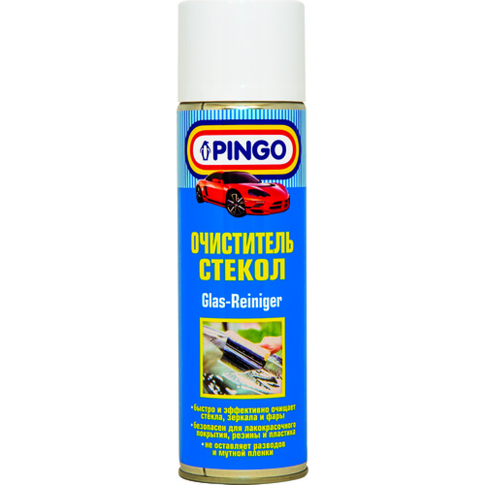 Очиститель стекол Pingo // аэрозоль 500 мл