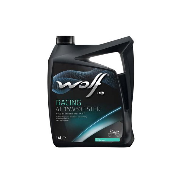 Масло Для Мототехники  Moto 4t 15w50 Ester 4l Wolf 1043818