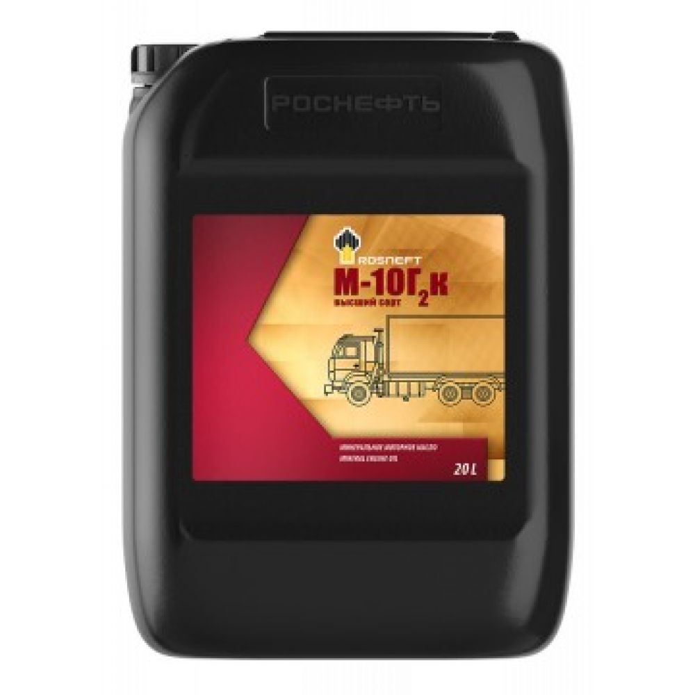 Масло моторное Rosneft М-10Г2К SAE30 минеральное 20 л 40621469