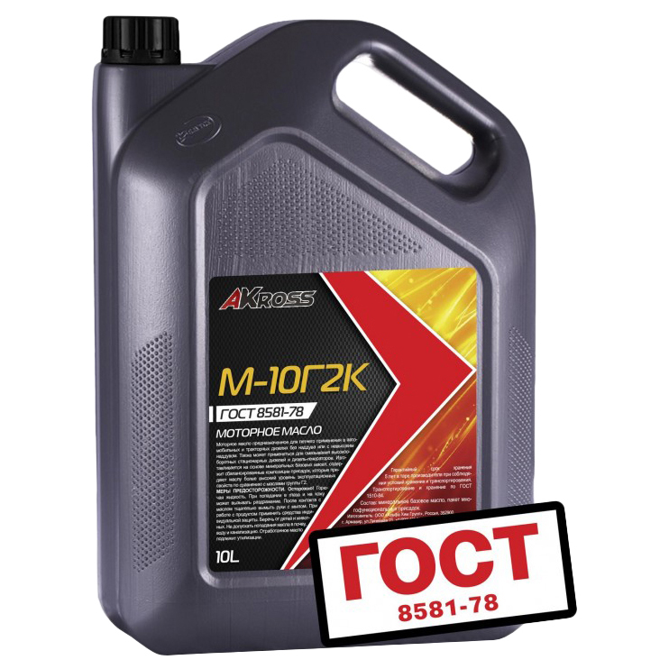 Моторное масло Akross М-10Г2К 10л