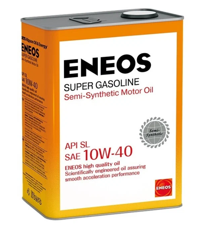 Моторное масло Eneos полусинтетическое 10/40 SL 1л ENEOS - 1
