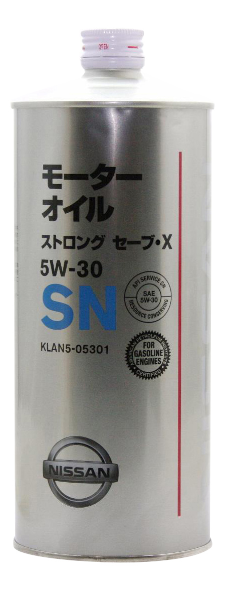 Моторное масло Nissan Strong Save 5W30 1л