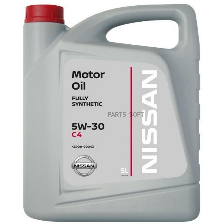 Моторное масло Nissan Ke900-90043r 5л