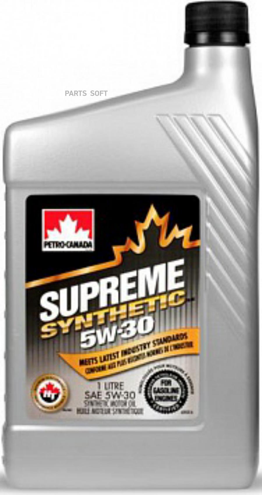 Моторное Масло Для Бензиновых Двигателей Supreme Synthetic 5w-30 (12*1 Л) (Новая Фасовка)
