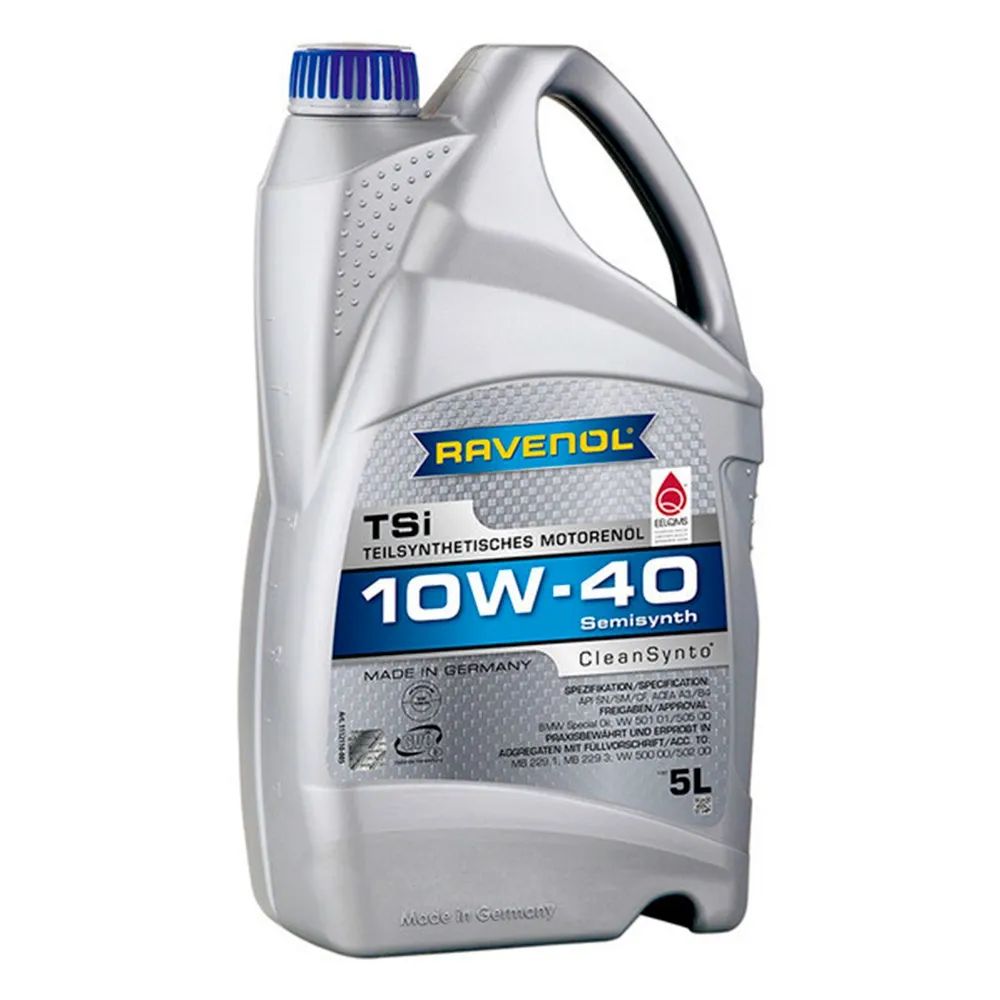 Моторное масло Ravenol полусинтетическое TSI SAE 10W40 5л