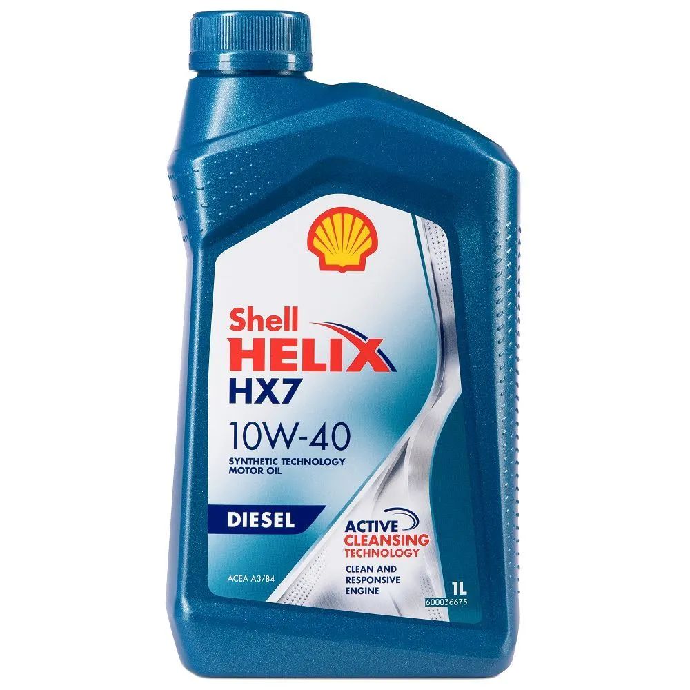Моторное масло Shell полусинтетическое Helix Hx7 Sn+ 10W40 1л