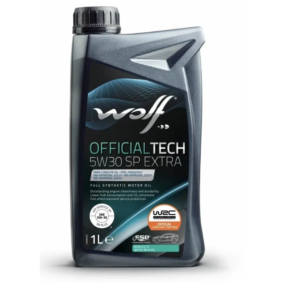 Масло Моторное Officialtech 5w30 Sp Extra 5l Wolf арт. 1049360
