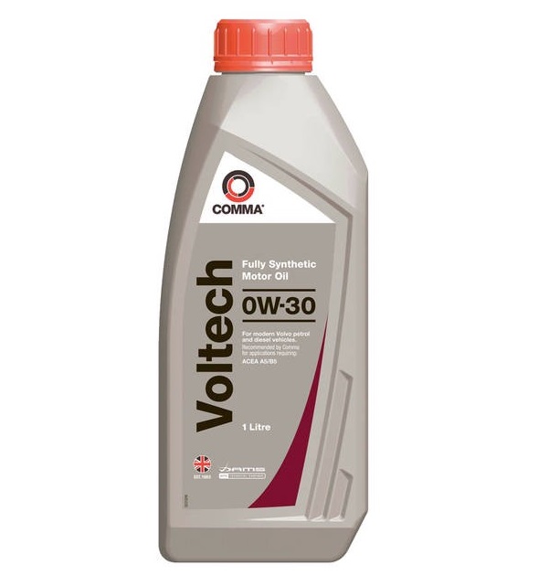 Моторное масло Comma синтетическое 0w30 Voltech 1л