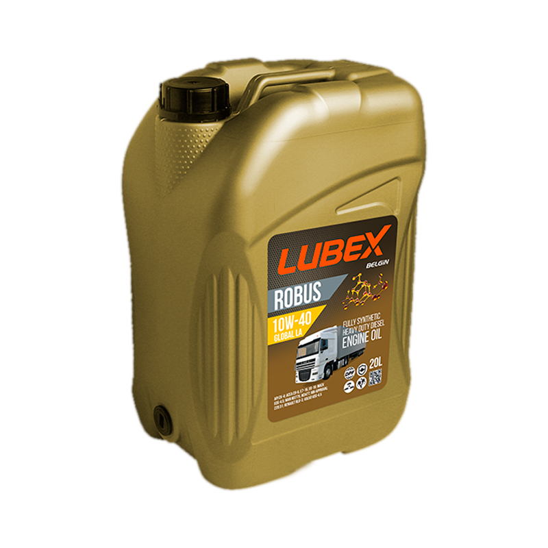 Моторное масло LUBEX синтетическое Robus Global 10W40 E6/E7/E9 20л