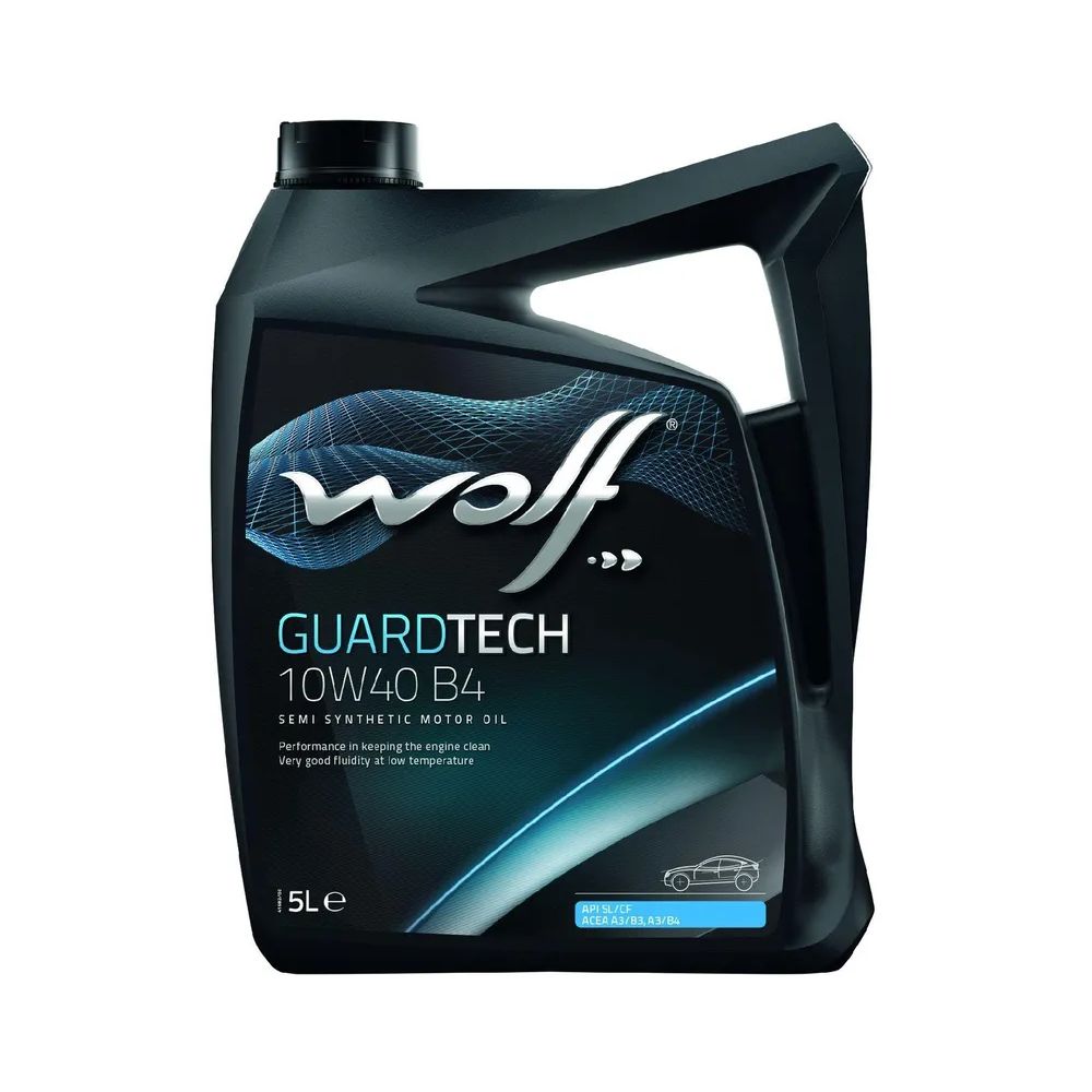 Wolf Масло Моторное Guardtech 10W40 B4 Diesel 5L