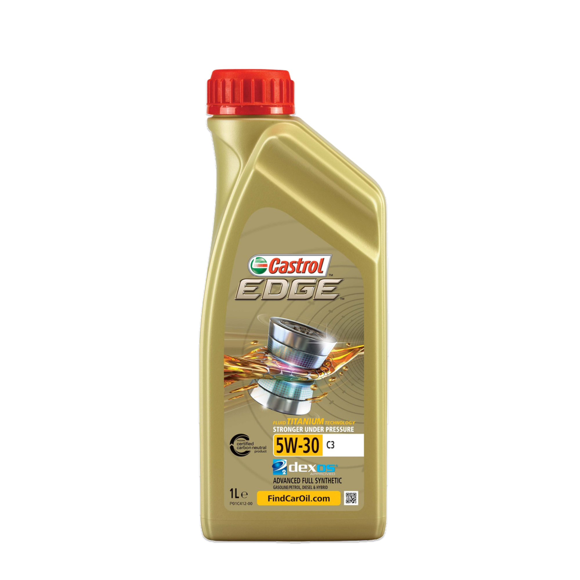 Моторное масло Castrol EDGE TITANIUM FST С3 GM Dexos 2 EU 5W30 1л