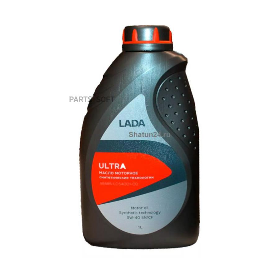 Моторное масло LADA синтетическое ultra 5w40 sn/cf 1л