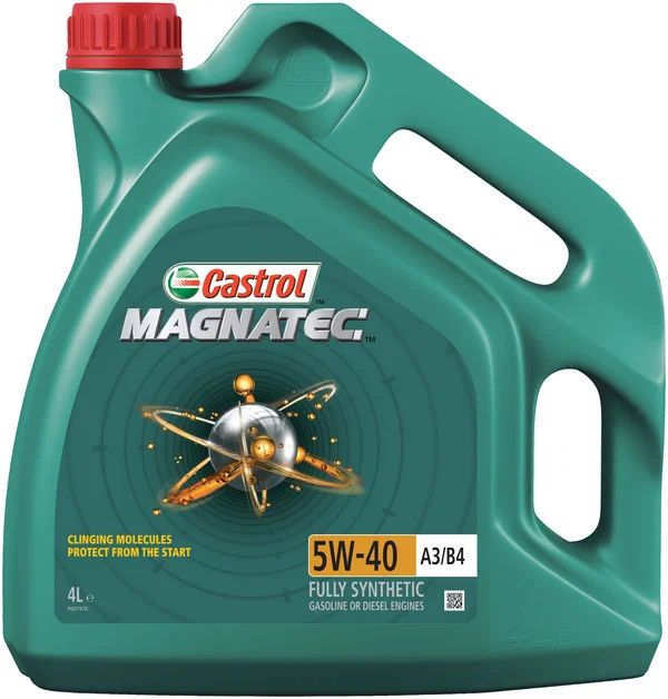 Моторное масло Castrol Magnatec Diesel B4 SN/CF синтетическое 5W40 4л