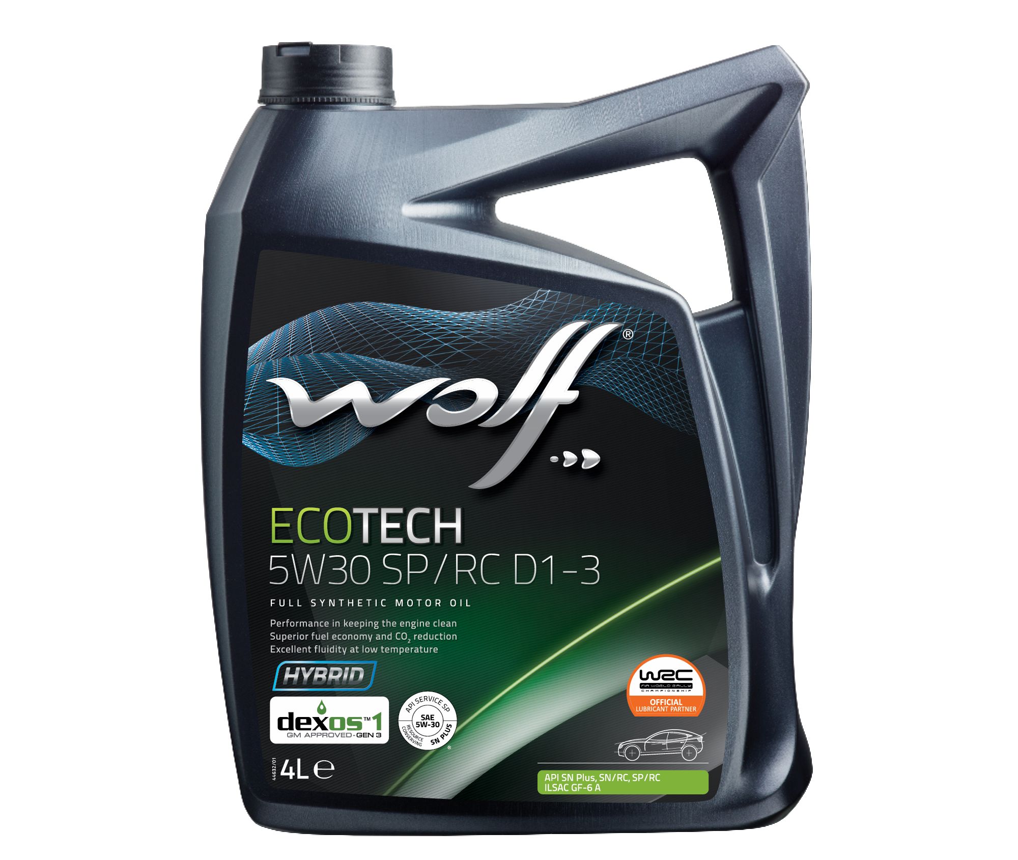 Моторное масло ECOTECH 0W30 C3 FE 20L wolf 8324000