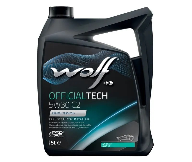 Wolf Моторное масло Officialtech 5w30 C2 5l wolf - 1