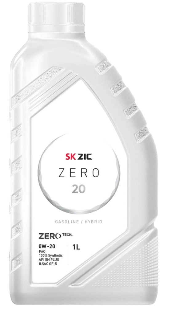 Zic Моторное масло Синтетическое 1л - Zic Zero 20 0w-20, Api Sp, Ilsac Gf-6a, Gm Dexos 1