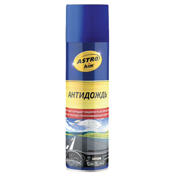 Ас-893_антидождь 335мл Аэрозоль ASTROHIM арт.AS893
