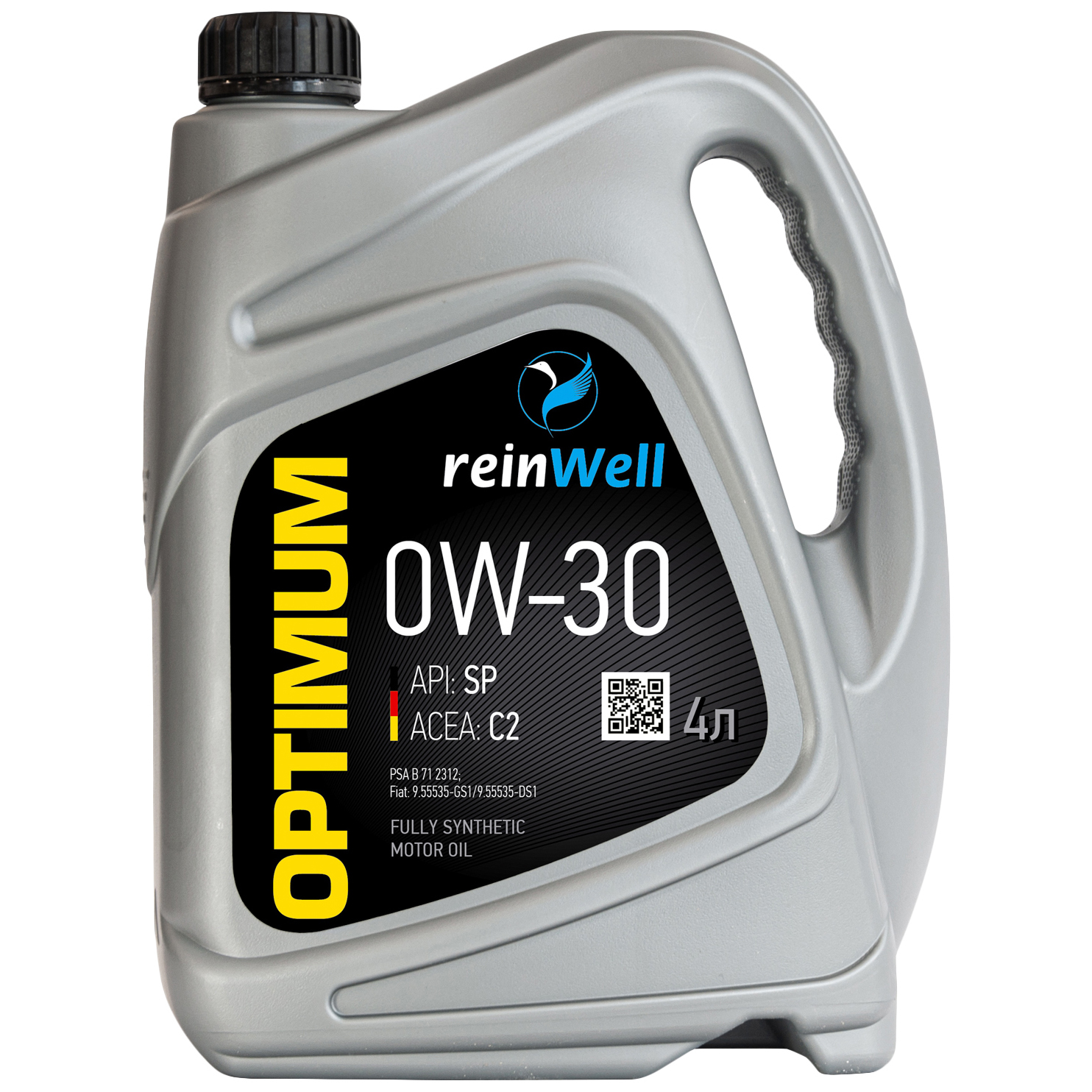 Моторное масло ReinWell 0W30 Sp C2 4л