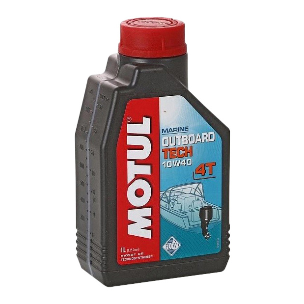 Моторное масло Motul Outboard Tech 10W40 1л