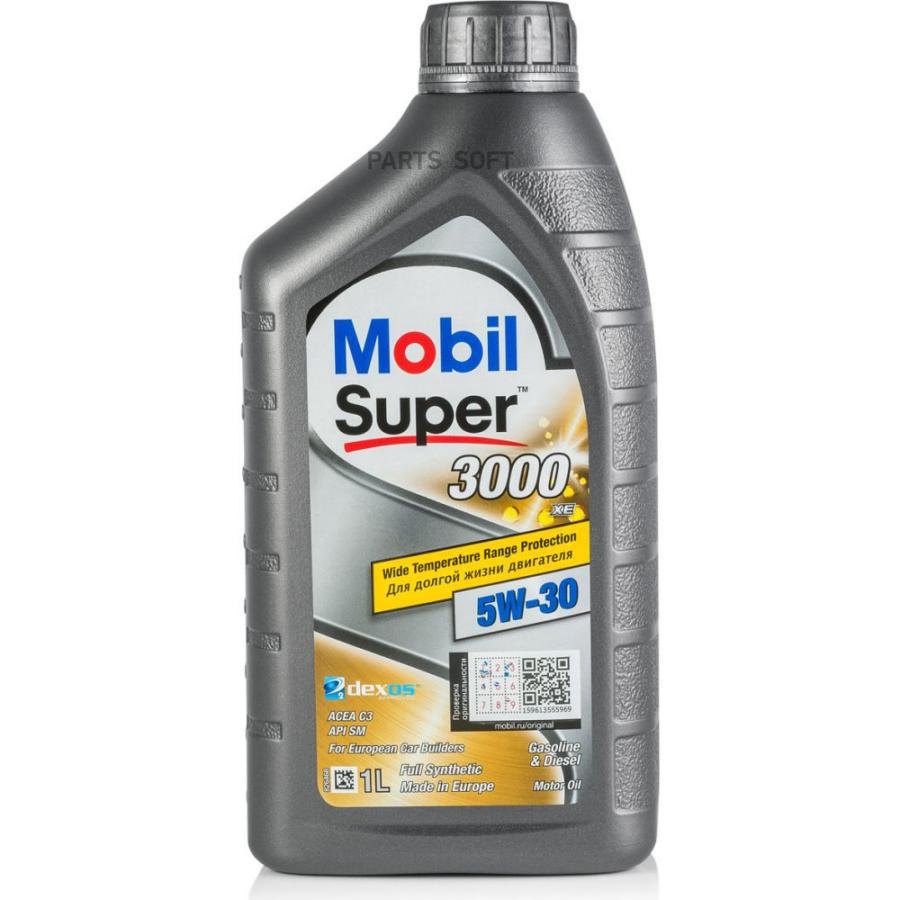 Моторное масло Mobil Super 3000 Xe 5w30 1л Mobil - 2