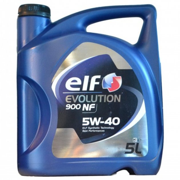 Моторное масло elf синтетическое Evolution 900 NF 5W40 5л