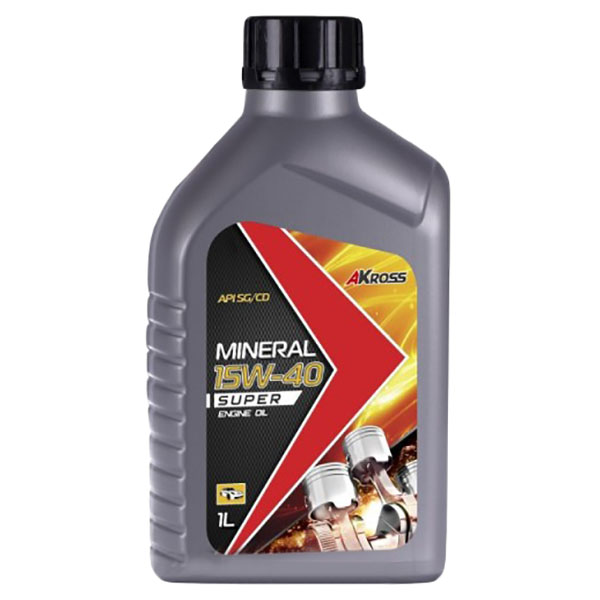 Моторное масло Akross Super Sg/Cd 15W40 1л AKross - 1